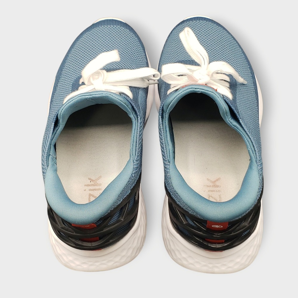 SOLD-Kizik Womens Athens Slip On Walking Sneakers Deep Blue Sz 8.5 Comfort Shoes - Picture 4 of 10